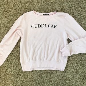 NWOT Wildfox jumper Cuddly AF